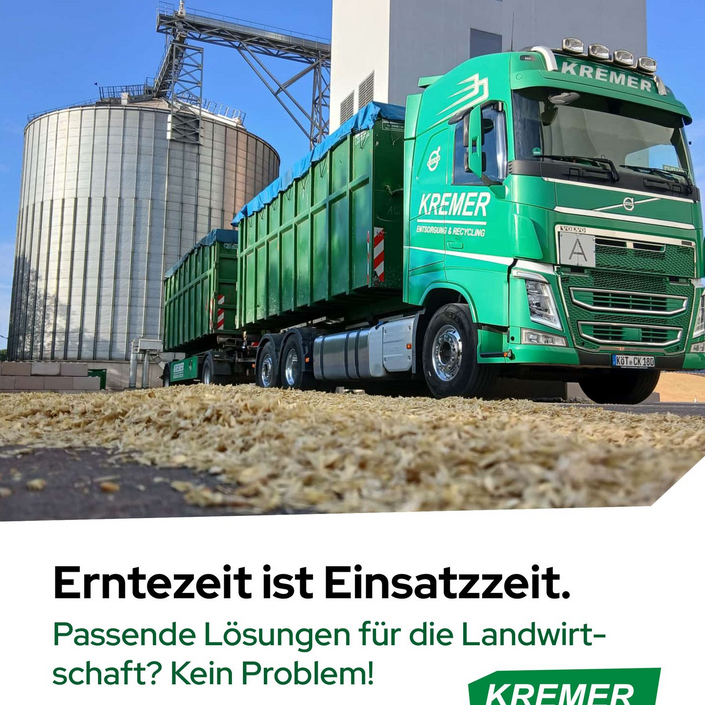 Erntezeit heißt Einsatzzeit. 🌾

Während auf den Feldern Hochbetrieb herrscht, ist auch unser #greenteam im Einsatz. Für...