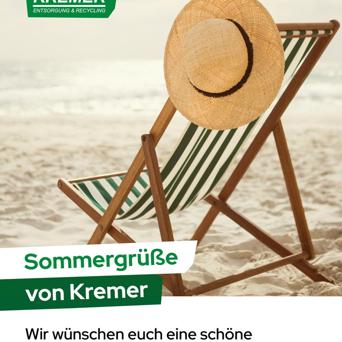 Wir bei Kremer wünschen euch einen entspannten Urlaubsstart, egal wohin es euch zieht.

Ob Berge, Meer oder einfach...