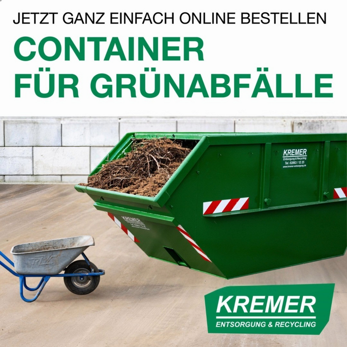 🌿 Garten voll? Wir kümmern uns! 💪

Jetzt einfach online den passenden Container bestellen – schnell, unkompliziert,...