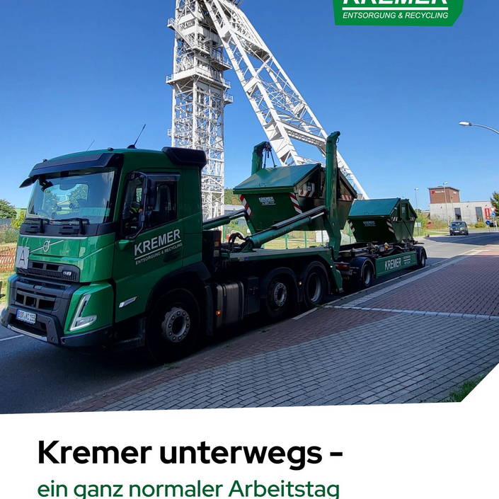Kremer unterwegs. 🚛
Wer bei Kremer unterwegs ist, sieht im Arbeitsalltag manchmal mehr als nur die nächste Abholung.... Kremer unterwegs. 🚛
Wer bei Kremer unterwegs ist, sieht im Arbeitsalltag manchmal mehr als nur die nächste Abholung....