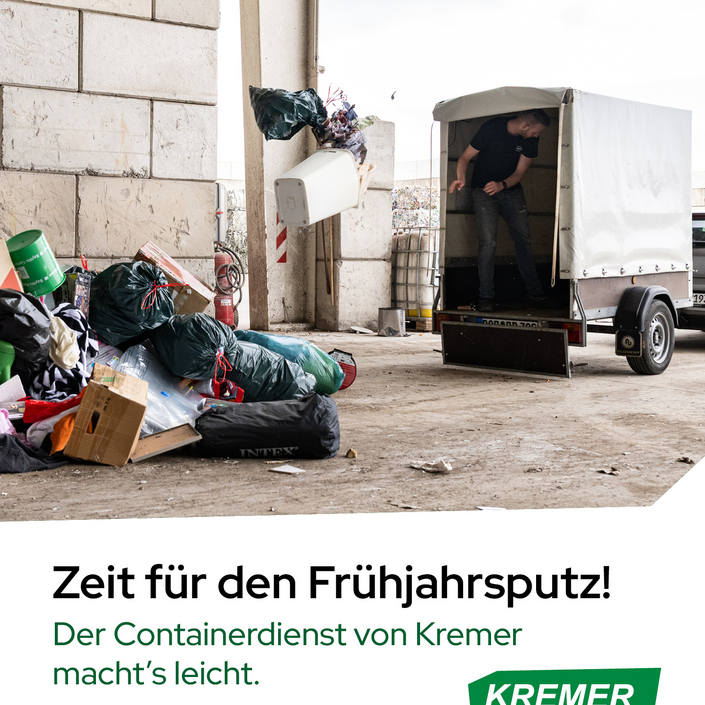 🌸 Frühling = Zeit für den großen Frühjahrsputz!

Der Winter hat Spuren hinterlassen? Keller voll, Gartenchaos, alte...